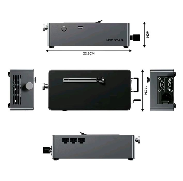 Док станция для ноутбука и мини ПК 800wattи пк