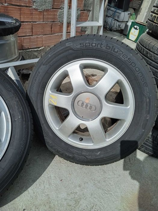 Лети джанти 15цола 5х100 за Audi ,Vw,Seat Гуми 195/65/15