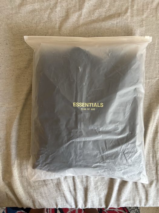 Essentials Fear Of God - hoodie black
