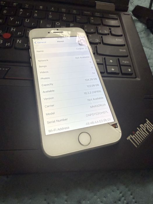 iPhone 7 128gb iOS 10