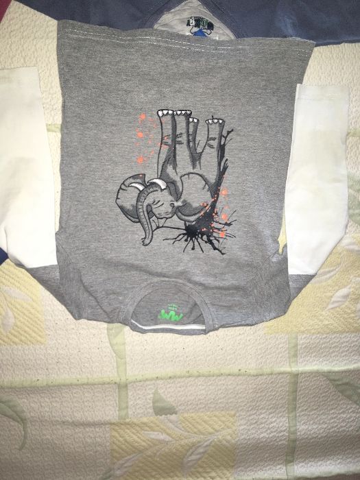 Лот №34 блузки с дълъг ръкав 116 см