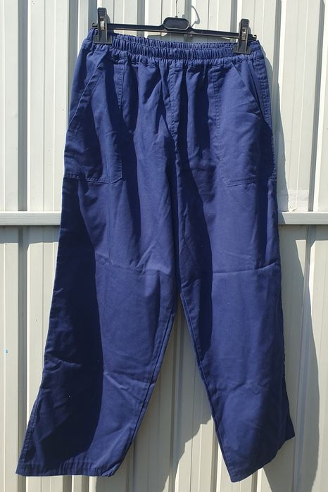 Costum salopeta albastru XL