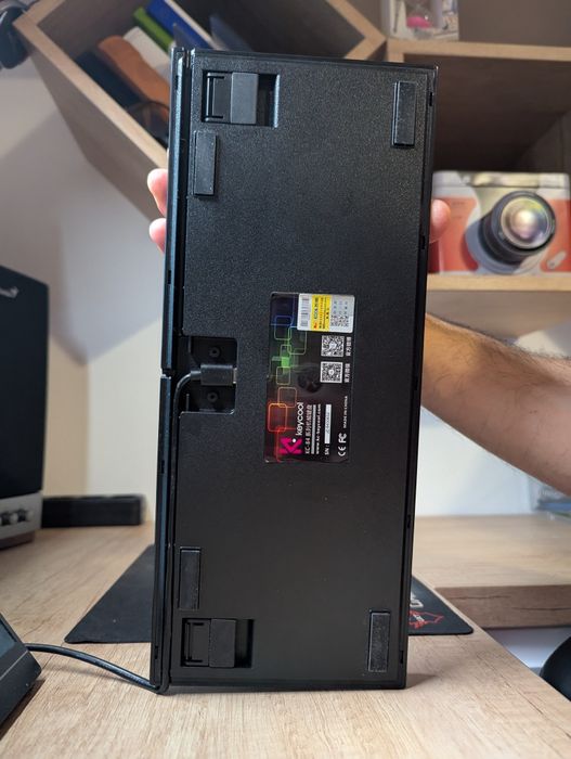 Tastatura mecanica Keycool KC84 cherry MX brown switches