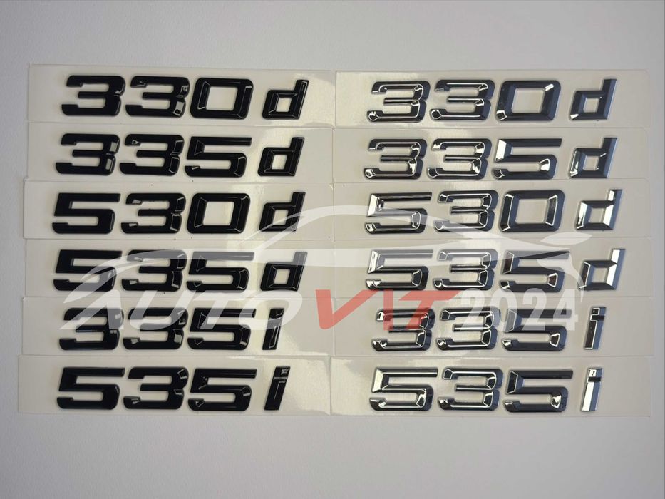 Емблема за багажник Bmw Бмв f10 f30 e39 e60 e90 e92 g20 g30