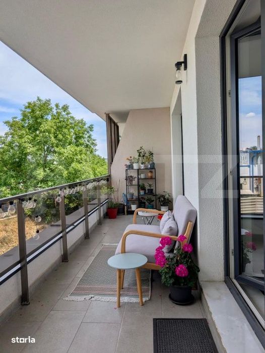 Apartament 2 camere, 53.90 mp, terasa, zona Intre Lacuri