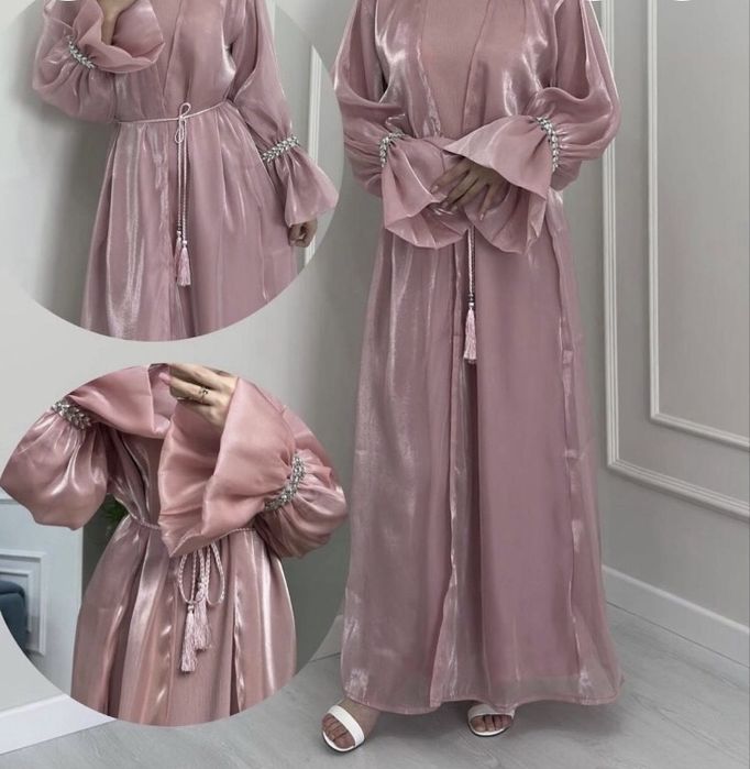 Мусульманская абайка с платьем