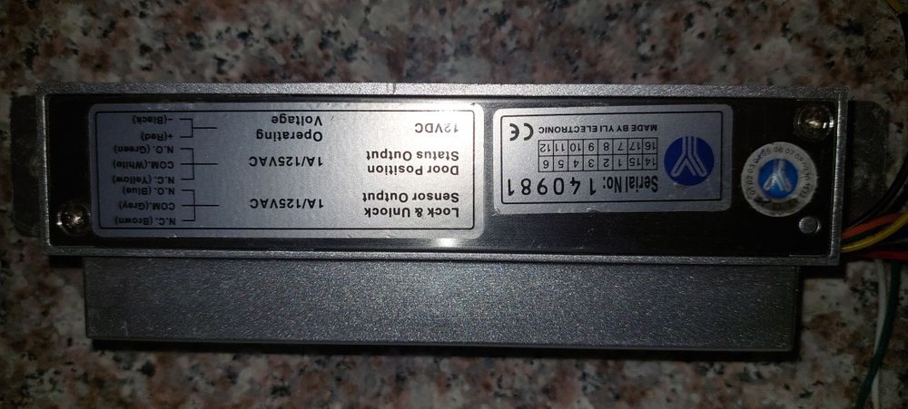 Bolt electric YB-500U, yala electromagnetica YS-622-S / YS-137-S