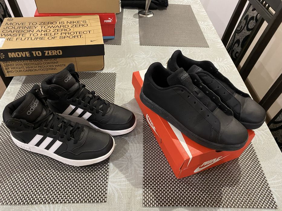 Черни кецове Адидас 38