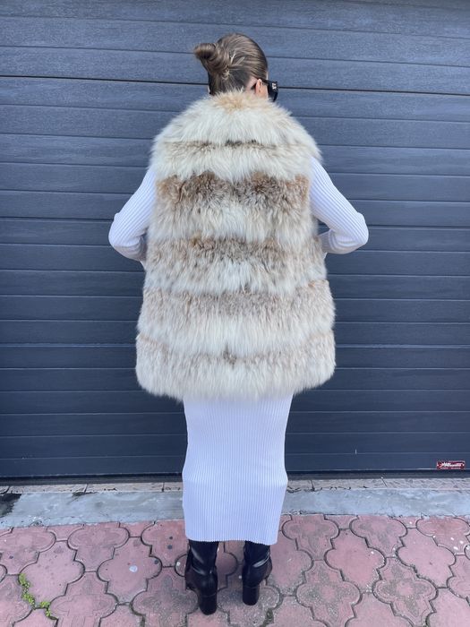 Vesta din blana naturala de lynx