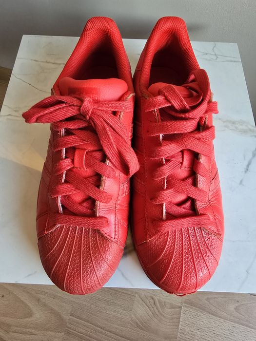 Adidas Superstar, естествена кожа