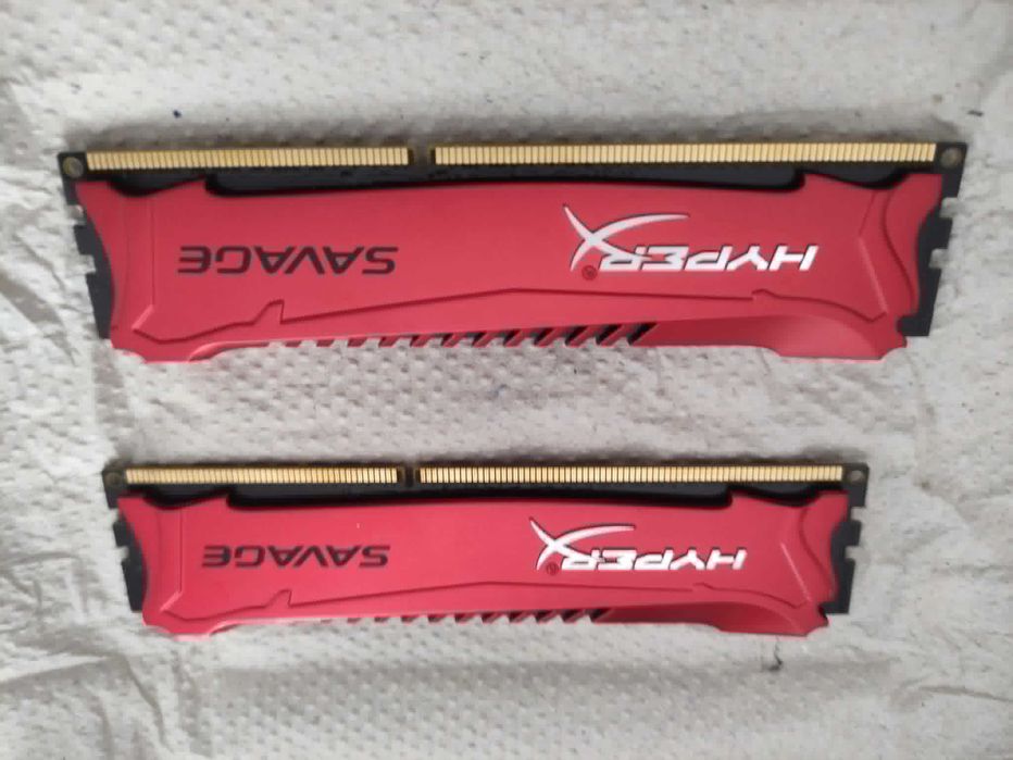 HYPERIX SAVAGE 2133MHZ si G.SKILL Ripjaws 1600 mhz, 8gb.