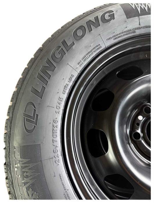 Set de iarna ptr Dacia Duster III pe 16 inch, jante otel originale Dacia + anvelope iarna 215/70r16 104H XL Linglong Sport Master, clasa A la aderenta