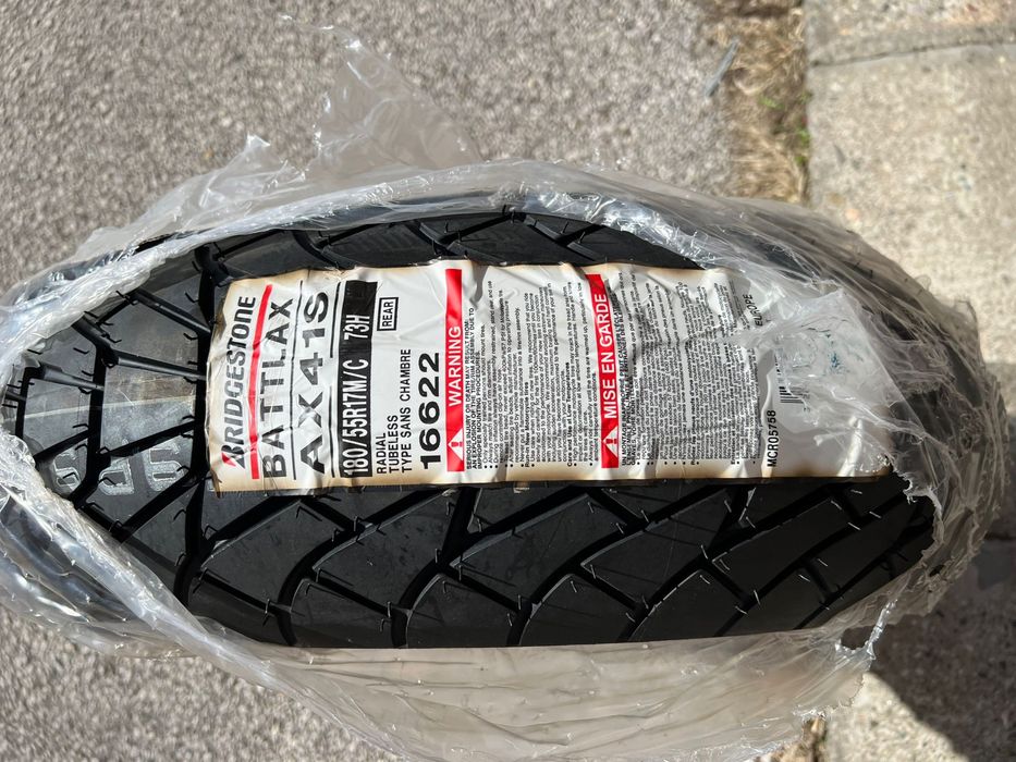 180/55/17  BRIDGESTONE Battlax AX41S dot2019