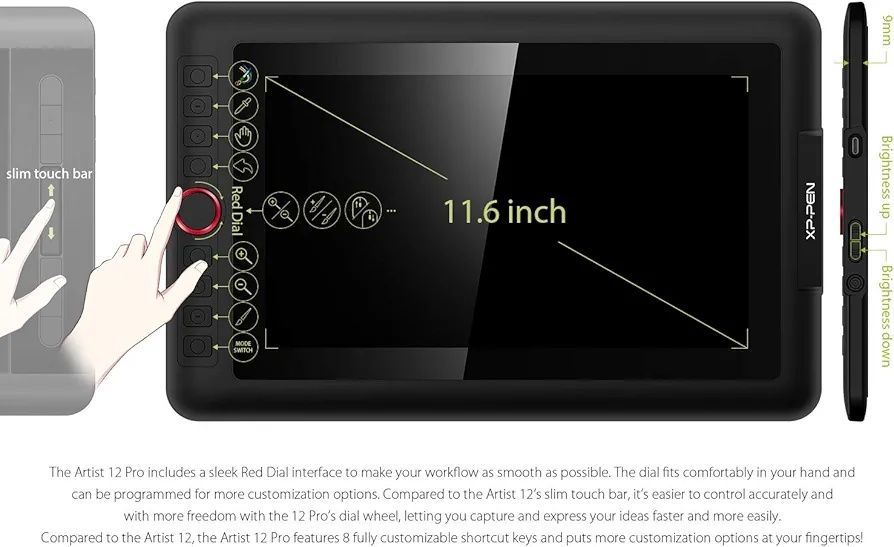 Графический планшет  XP-PEN Artist 12 Pro