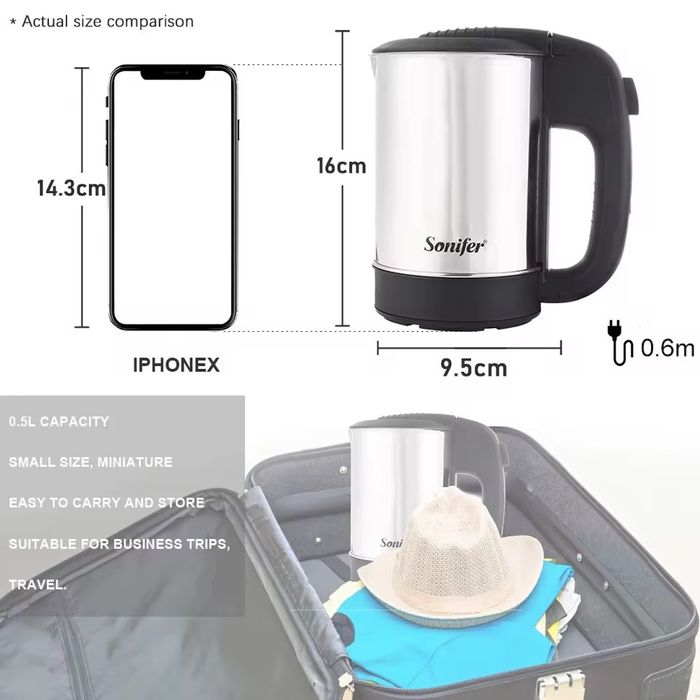 ДостаЧайник электрический Sonifer SF-2011 0,5л