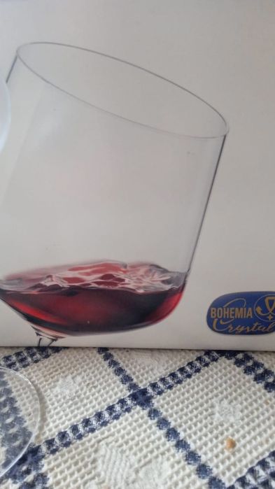Богемское стекло фужеры