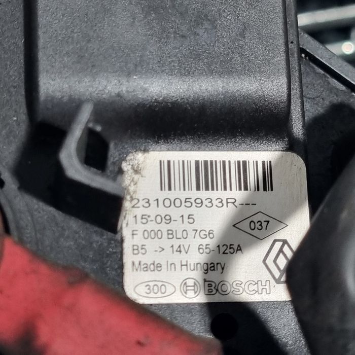 Alternator Dacia Dacia Logan II MCV 1.5 dCi - 90CP 1461CC K9K612 K9K626 Euro5 ...