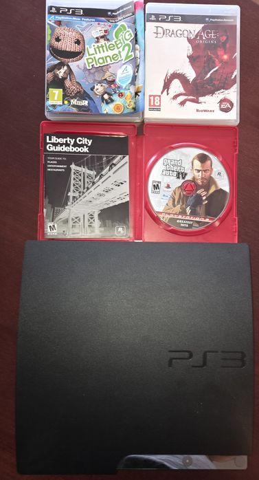 Продавам PlayStation 3 с игри