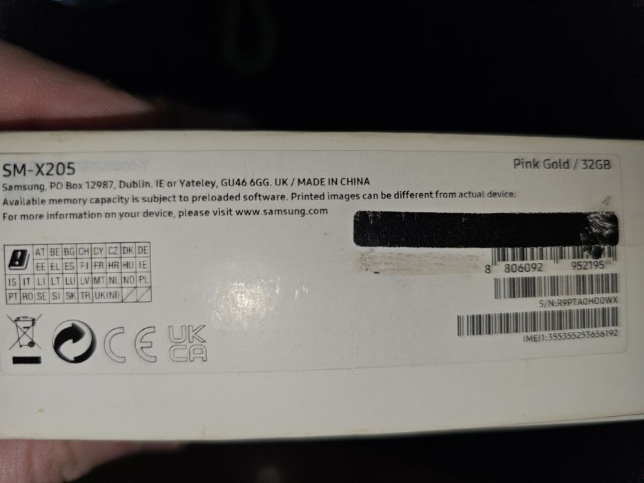 Vand tabletă Samsung galaxy tab A8