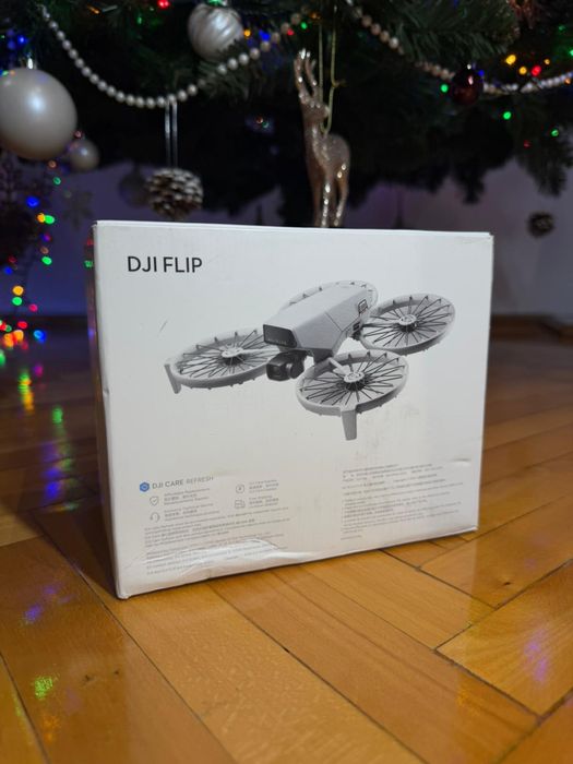 Drona DJI Flip (DJI RC-N3) 4K, 48MP, alb - Noua