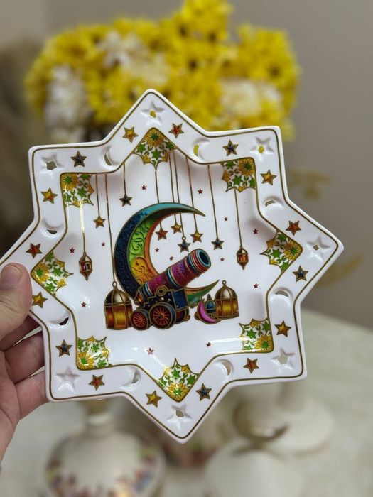 Менажница тарелка Рамадан, Ramazon menaj tarelka