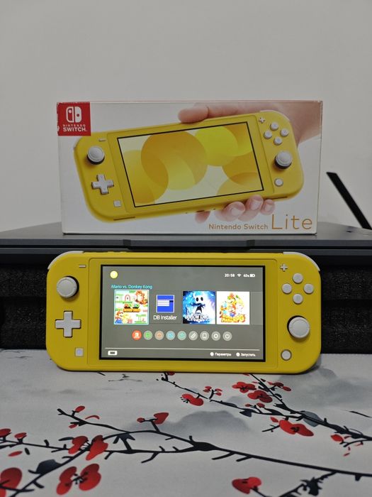 Прошитый Nintendo switch lite (актуально)