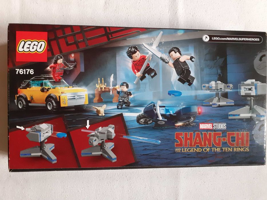 Lego Marvel 76176 Cele 10 inele- Evadarea,set nou, sigilat,de cadou