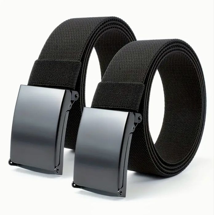 Мъжки плетен колан с автоматична катарама /Универсални за работа,спорт