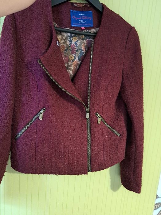 Тренч/ сако/ пролетно яке бордо