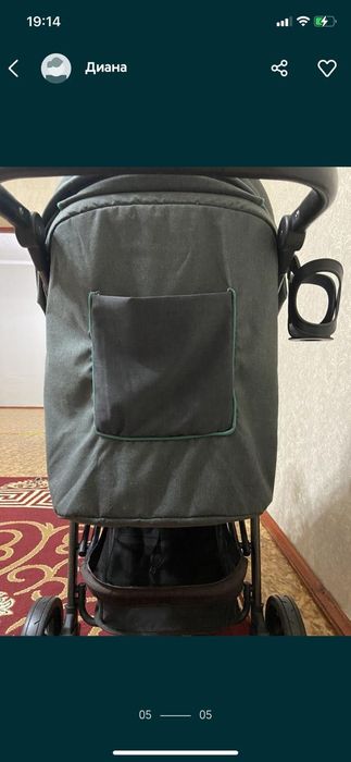 Продам коляску и часы.