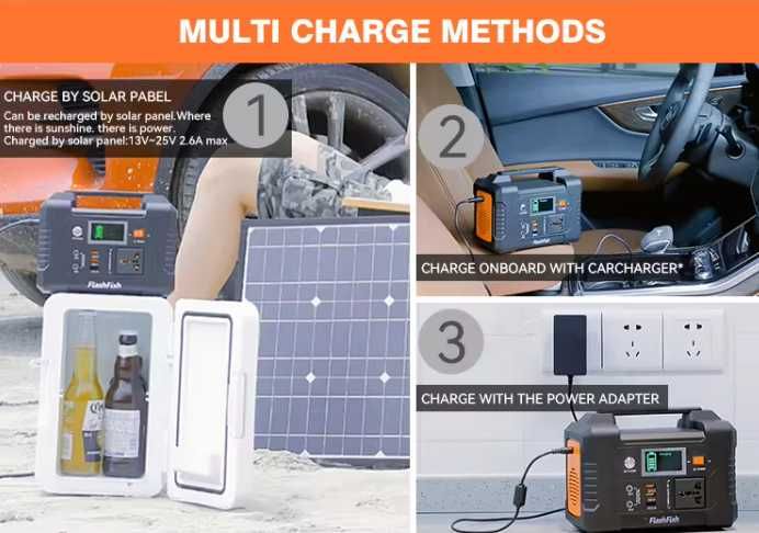 Generator portabil (baterie externa), 200W, capacitate 40.800mAh NOU