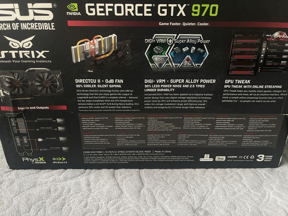 Видео карта асус