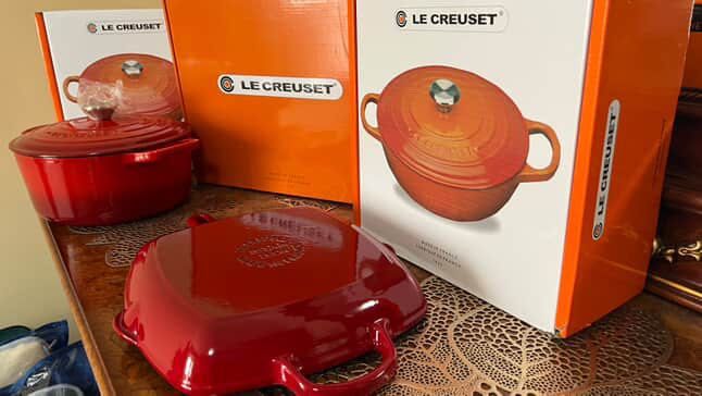Эмалированный чугунный гриль Signature Square Skillet Grill Le Creuset