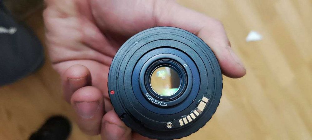 Объектив для Сanon МС Зенитар Zenitar-М 2,8/16 резьба М42 с автофокус