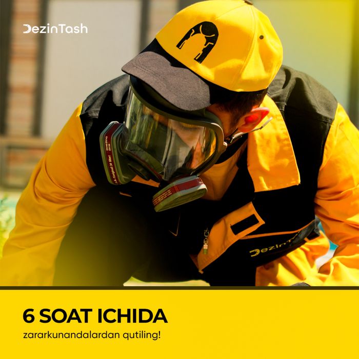 Tarakan va klopa yo‘q qilish |1 yil kafolat|дезинфекция Клопов таракан