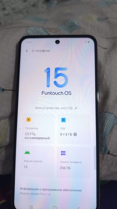 vivo бу.Y28. 256гб. 25000теңге