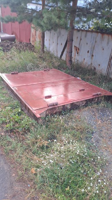 Ворота железные гаражные