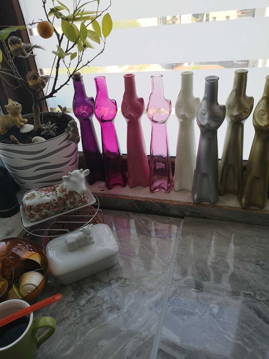 Декоративни бутилки Хеппи Кет.