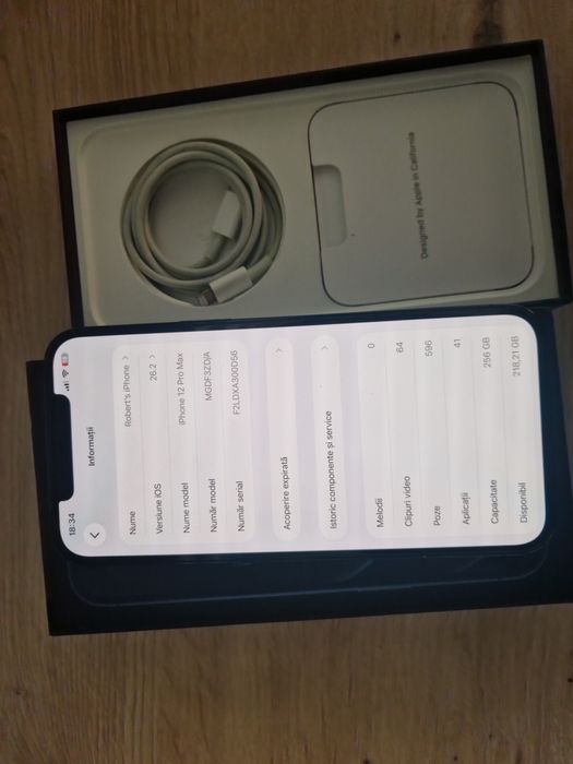 Iphone 12 pro max 256gb impecabil