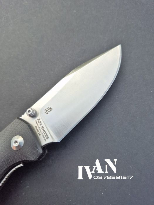 Сгъваем нож FOX-FX-523 Black G10