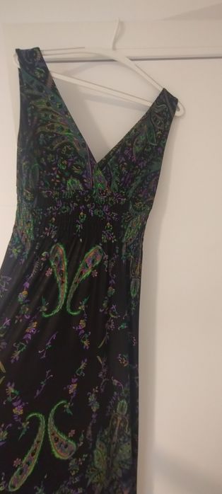 Rochie lunga, elastan