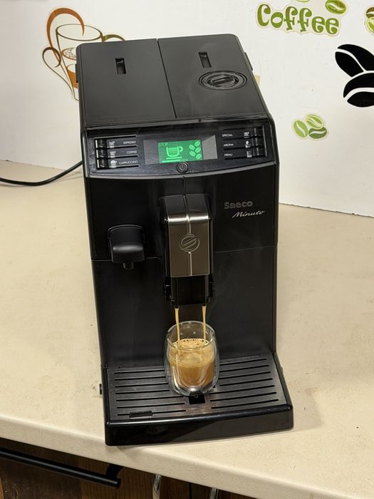 Кафемашина кафе автомат Saeco minuto с гаранция