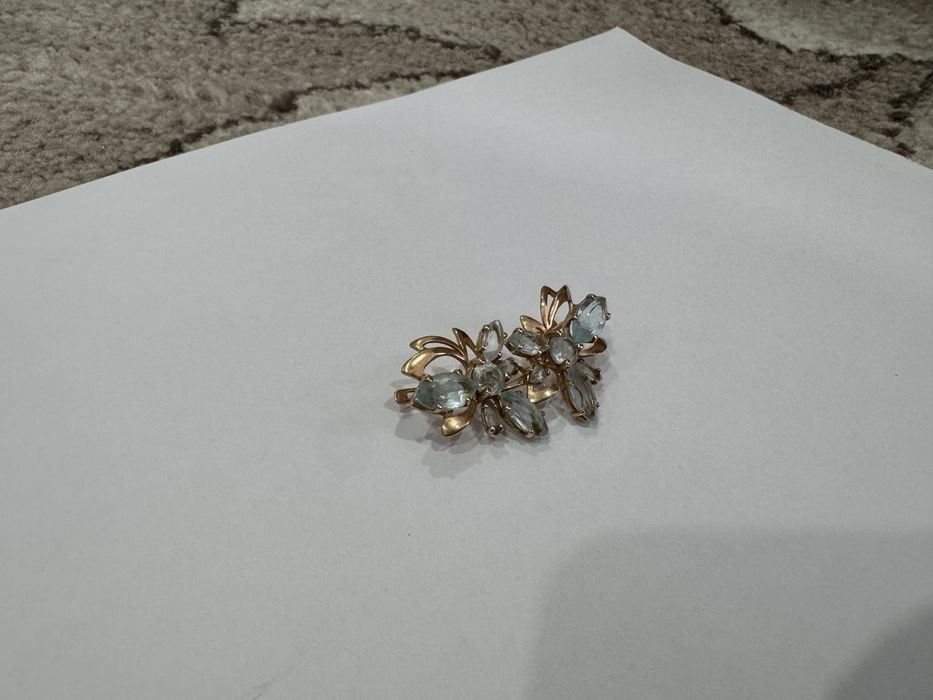 Серьги 585 проба , Россия