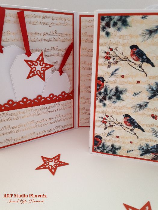 Коледно - новогодишни албумчета за снимки - ръчна изработка!