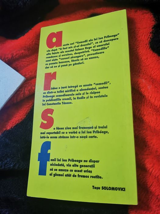 set poezie Cristian Popescu DEBUT Cuvant inainte Comediile lui Pribeag
