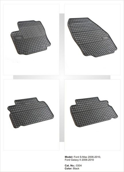 Covoare cauciuc FORD S-MAX 2006-2010