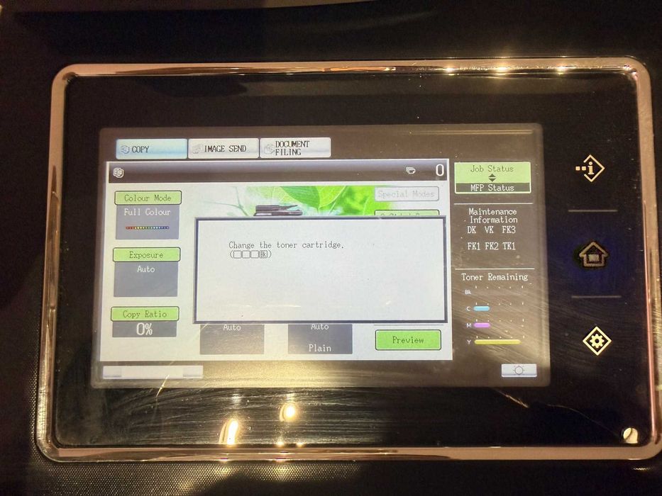 Multifunctional color A3 Sharp MX-2614N copiator imprimanta scanner xerox