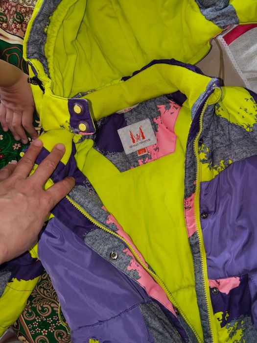 Детский зимние комбинезон