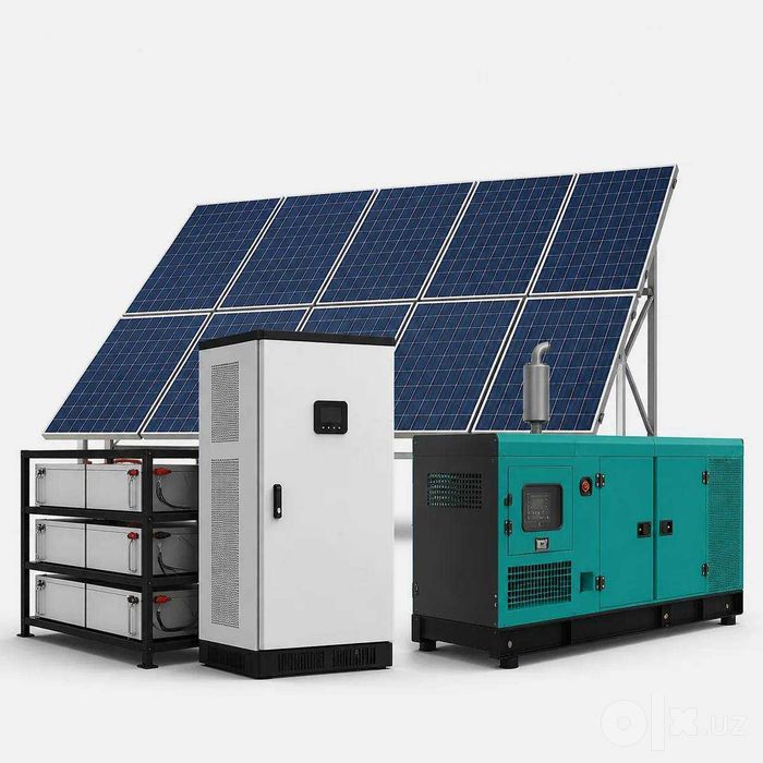 Quyosh panell 10 kvt HYBRID