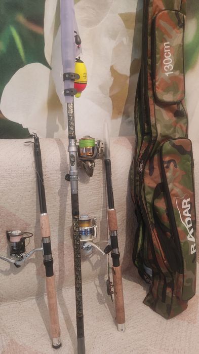 Продаю удочки с катушками